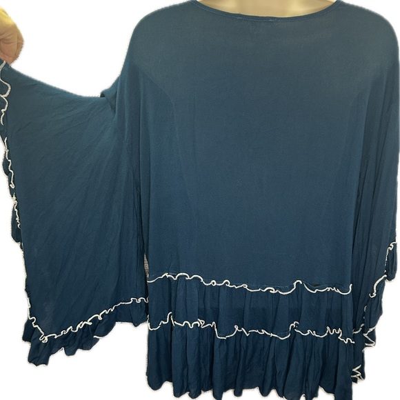 Rethm women’s boho blouse size large - Picture 4 of 7